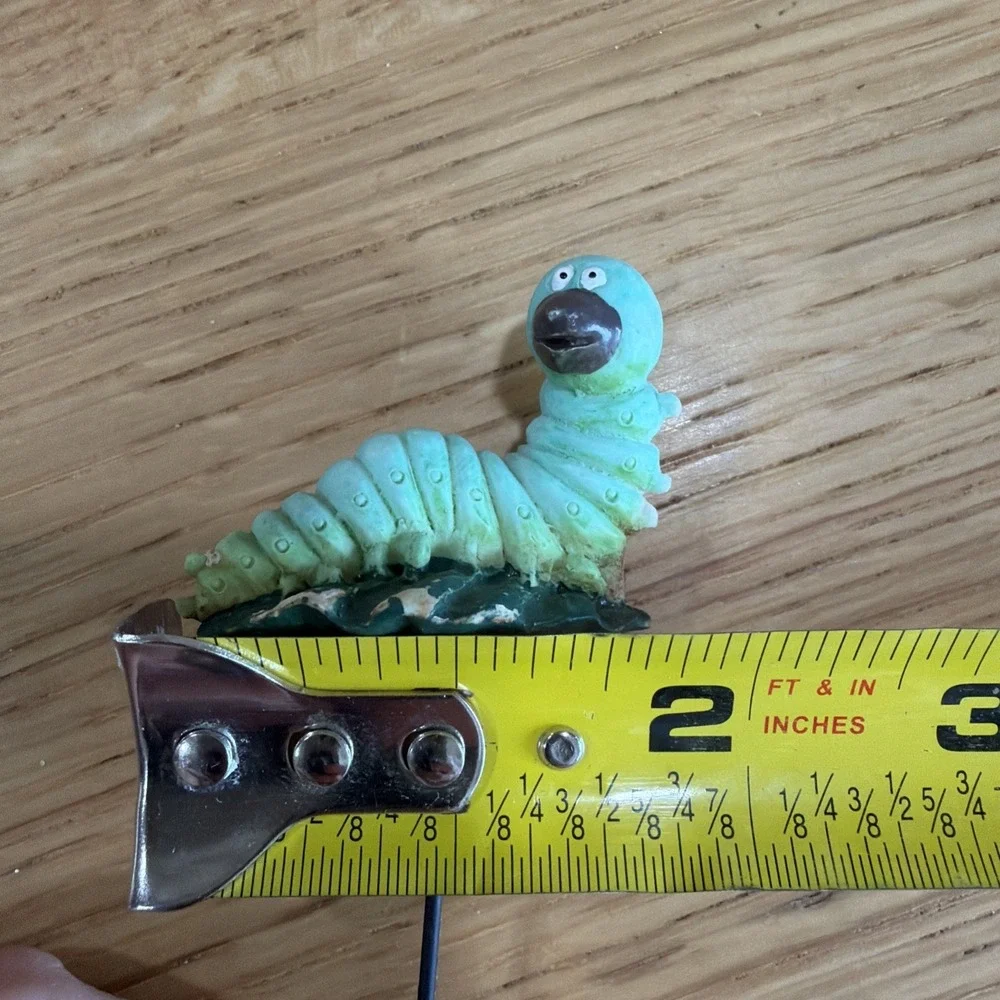 Lot Of 5 Mixed Plant Accessories Horse Frog Dove Insects